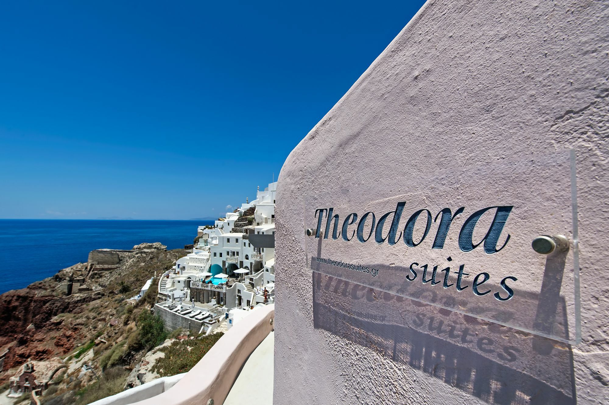 Theodora Suites (Adults Only) Oia  Ngoại thất bức ảnh
