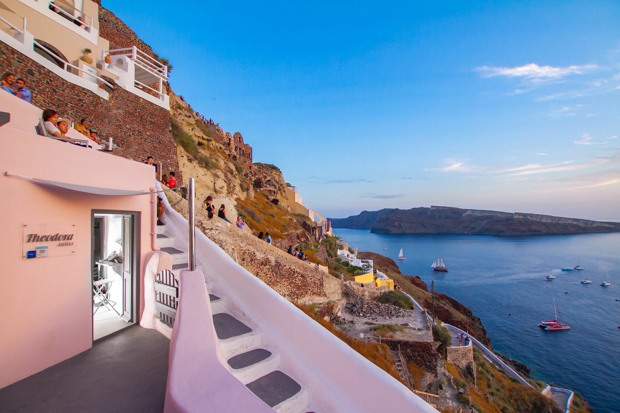 Theodora Suites (Adults Only) Oia  Ngoại thất bức ảnh